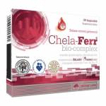 Dzelzs bisglicināts / Chela Ferr Bioactiv Complex (30 kapsulas) - 30 kapsulas