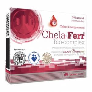 Dzelzs / Chela Ferr Bioactiv Complex (30 kapsulas)