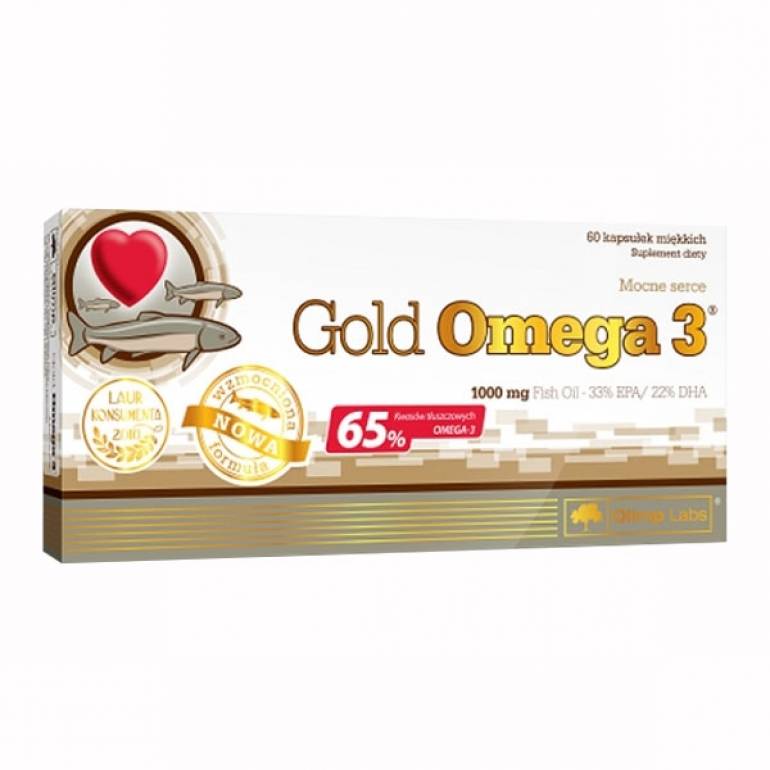 Zivju eļļa / Gold Omega 3 (60 kapsulas)