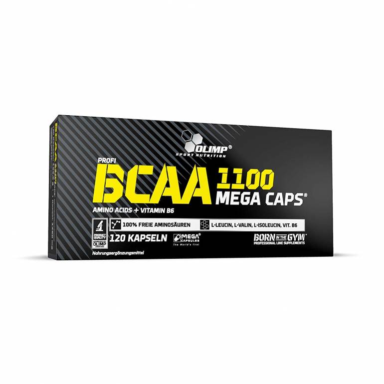 BCAA 1100 MEGA (120 kapsulas)