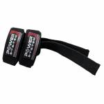Svarcelšanas Siksnas / Lifting Straps (PS-3400) - Melna/sarkana
