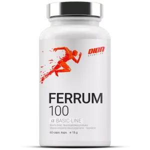 Dzelzs / Ferrum 100 (60 kapsulas)