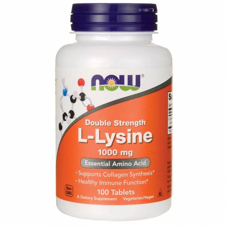 L-lizīns / L-lysine 1000mg
