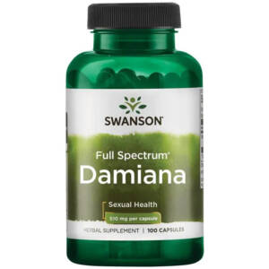 Damiana 510 mg (100 kapsulas)
