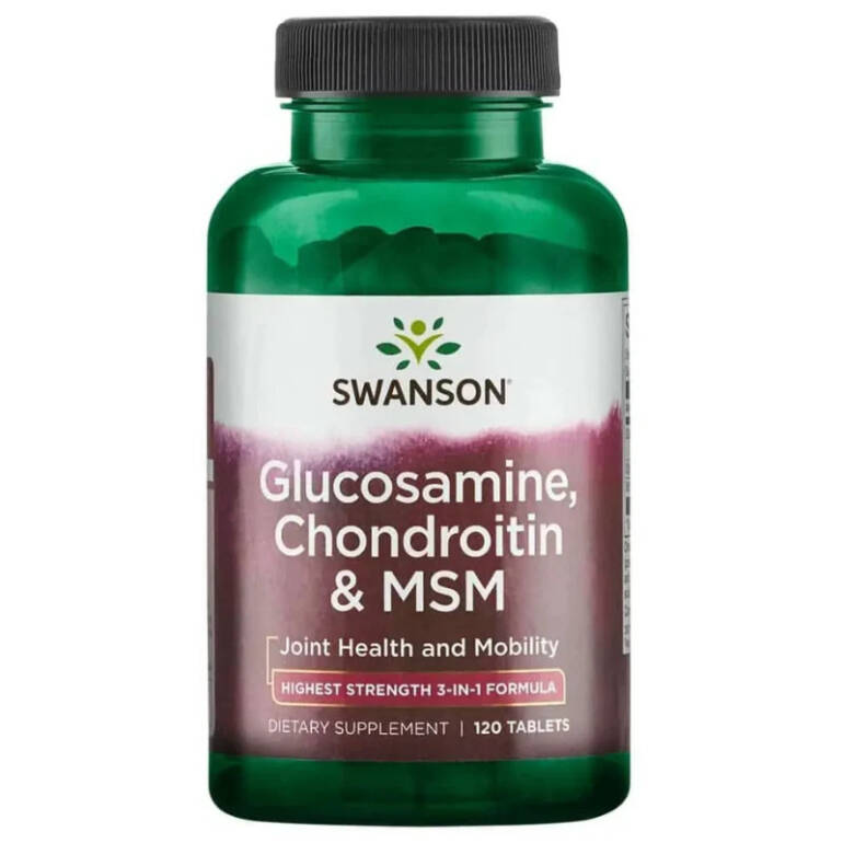 Glikozamīns un Hondroitīns + MSM (120 tabletes)