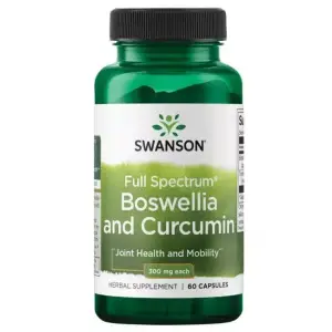 Bosvēlija un Kurkuma / Boswellia and Curcumin (60 kapsulas)