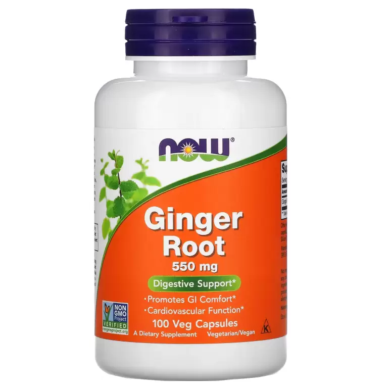 Ingvera Sakne / Ginger Root (100 kapsulas)