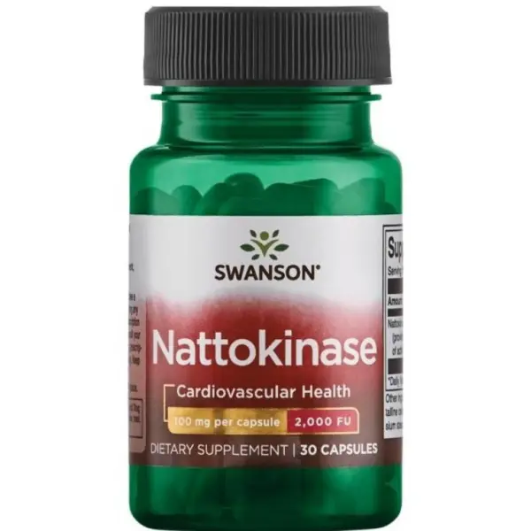 Nattokināze / Nattokinase 100mg (30 kapsulas)