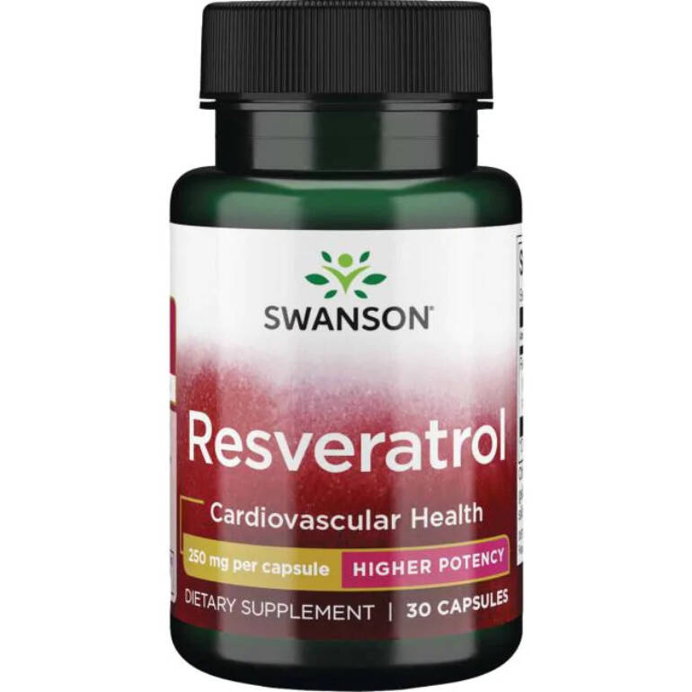 Resveratrol 250mg (30 kapsulas)