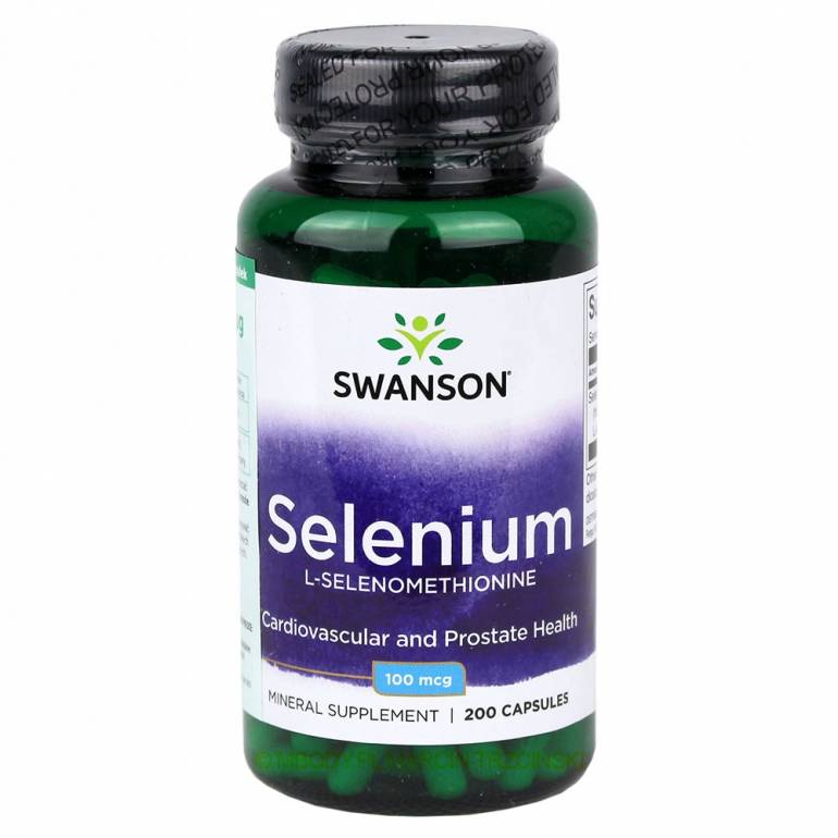 Selēns / Selenium 100mcg (200 kapsulas)