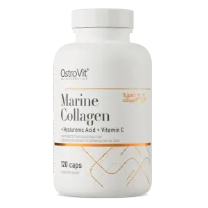 Jūras kolagēns + Hialuronskābe + C vitamīns / Marine Collagen KAPSULAS (120 kapsulas)