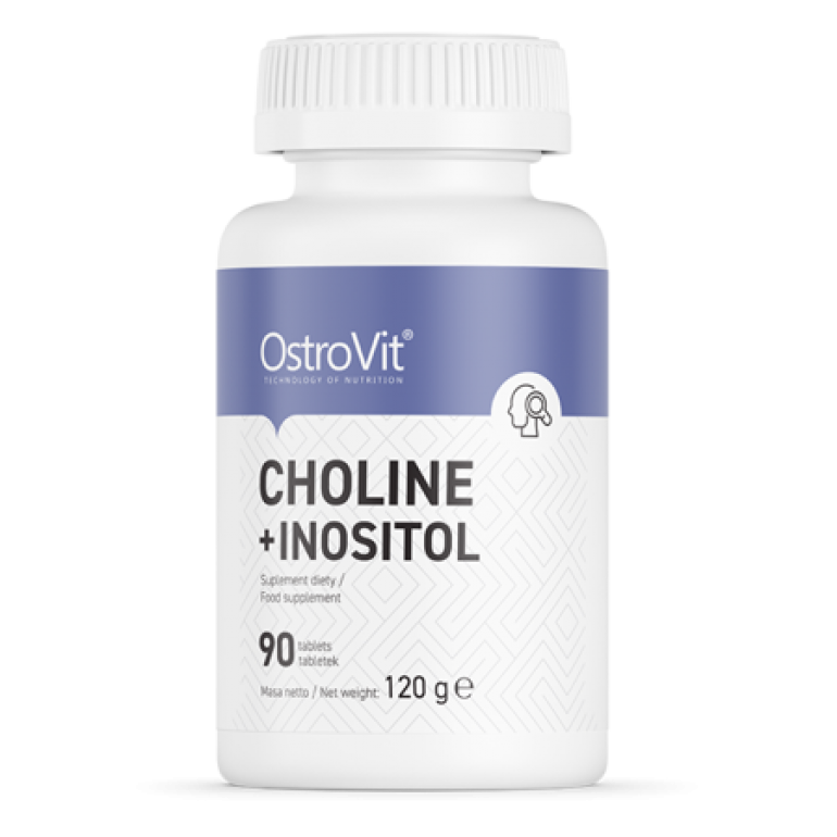 Holīns + Inozīts / Choline + Inositol (90 tabletes)