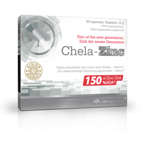 Cinks / Chela Zinc (30 kapsulas)