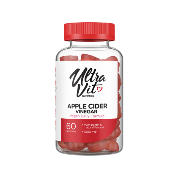 Ābolu Sidra Etiķis / Apple Cider Vinegar Gummies (60 gummies)