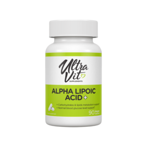 Alfa Liposkābe / Alpha Lipoic acid 100mg (90 kapsulas)
