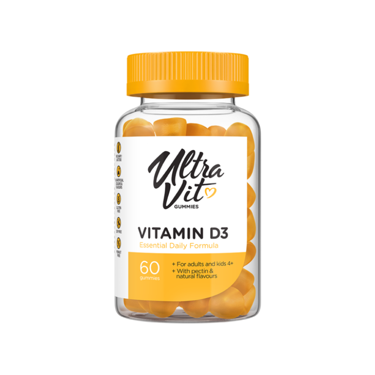 D3 Vitamīns Gummies (60 gummies)