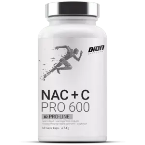 L-cisteīns / NAC + C PRO 600 (60 kapsulas)