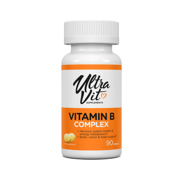Vitamīna B Komplekss / Vitamin B Complex (90 kapsulas)
