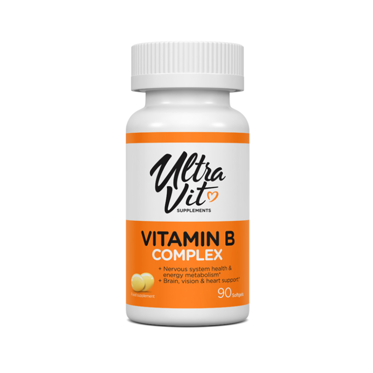 Vitamīna B Komplekss / Vitamin B Complex (90 kapsulas)