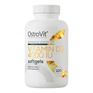 Vitamīns D3 4000IU (120 kapsulas)