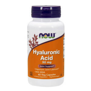 Hialuronskābe / HYALURONIC ACID + MSM (60 kapsulas)