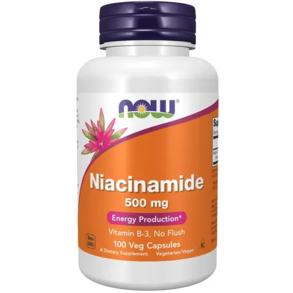 Niacīns / Niacinamide 500mg (100 kapsulas)