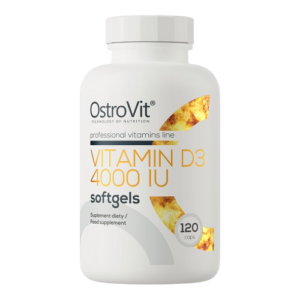 Vitamīns D3 4000IU (120 kapsulas)