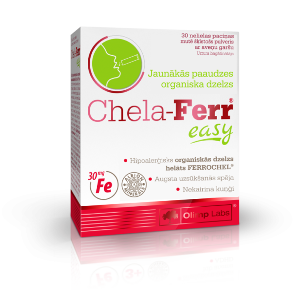 Dzelzs / Chela Ferr Easy (30 paciņas)