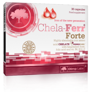 Dzelzs / Chela Ferr Forte (30 kapsulas)