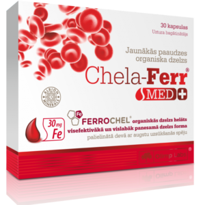 Dzelzs / Chela Ferr Med (30 kapsulas)