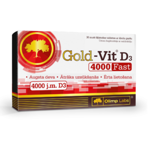 Vitamīns D3 4000 Fast (30 tabletes)