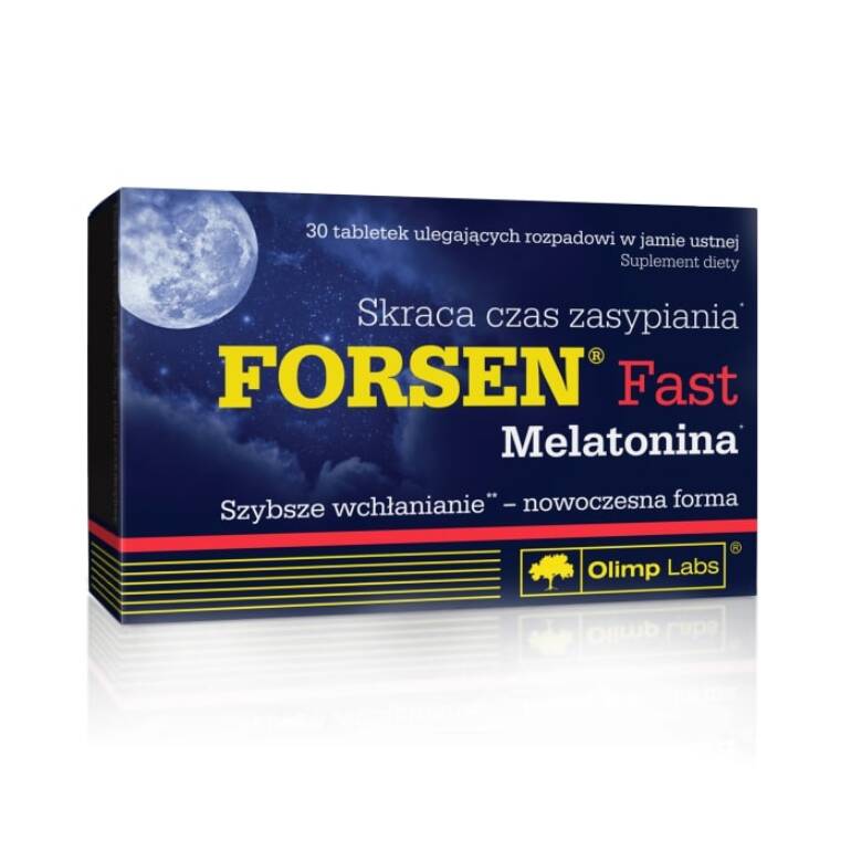 Melatonīns / Forsen Fast Melatonin 1mg (30 tabletes)