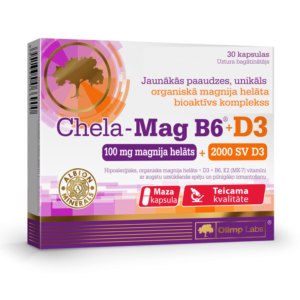 Chela Mag B6 + D3 (30 kapsulas)