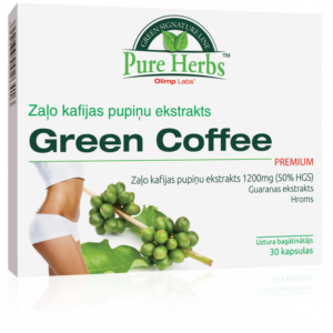 Zaļās Kafijas Ekstrakts / Green Coffee (30 kapsulas)