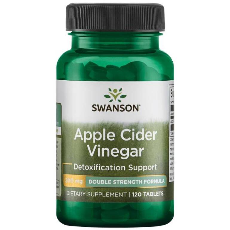 Ābolu Sidra Etiķis / Apple Cider Vinegar 200mg (120 tabletes)