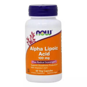 Alfa Liposkābe / Alpha Lipoic acid 100mg