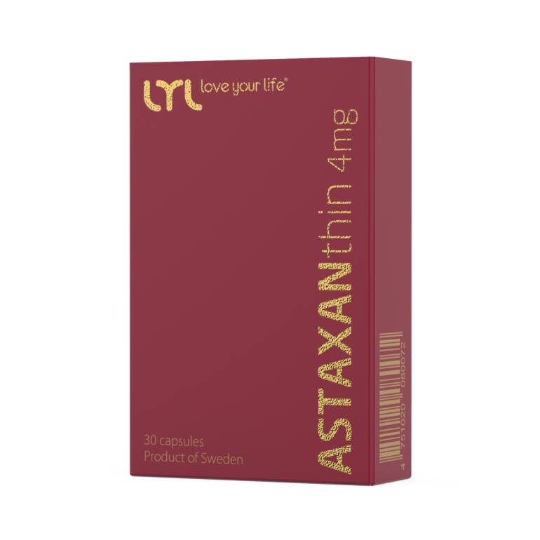 Astaksantīns / LYL Astaxanthin 4 mg (30 kapsulas)