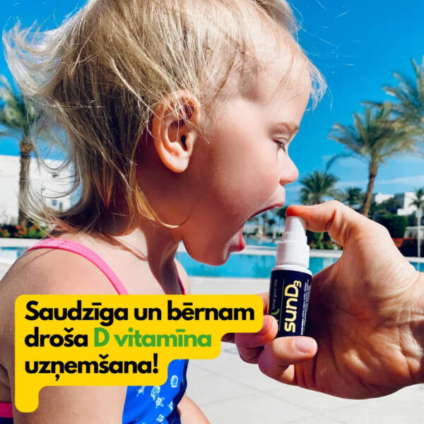 Vitamīns D3 / LYL SunD3 Kid 600IU (25ml) - Image 2