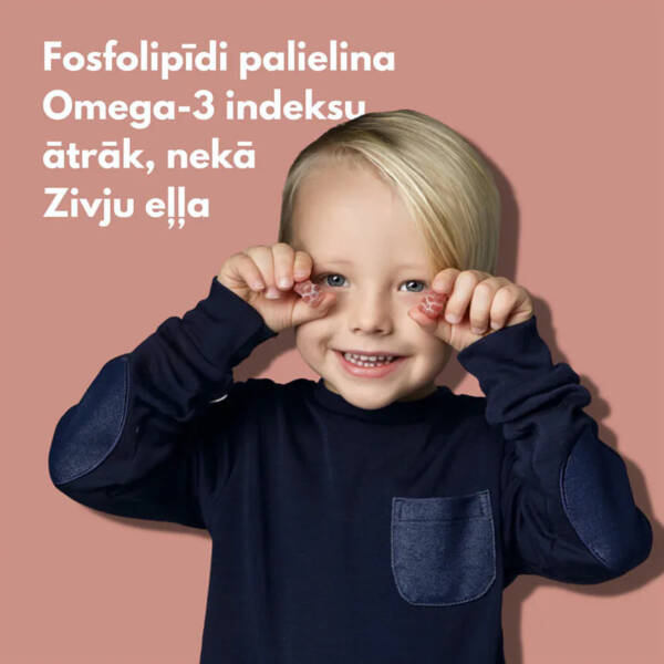 Krila Eļļa Bērniem / LYL Krill Oil Kid (30 gummies) - Image 3