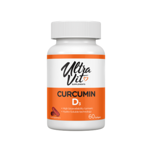 Kurkumīns + D3 / Curcumin + D3 (60 kapsulas)