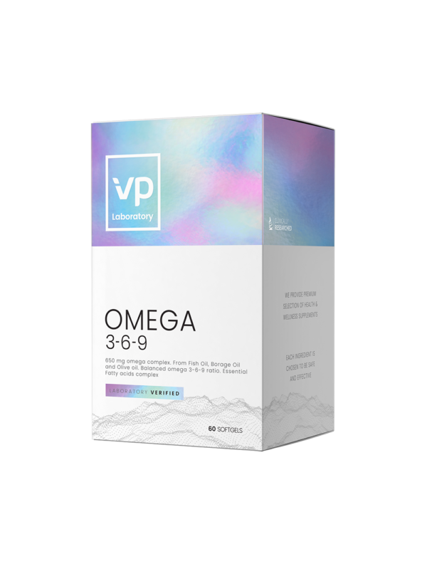 Zivju eļļa / Omega 3-6-9 (60 kapsulas)