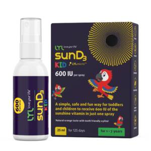 Vitamīns D3 / LYL SunD3 Kid 600IU (25ml)