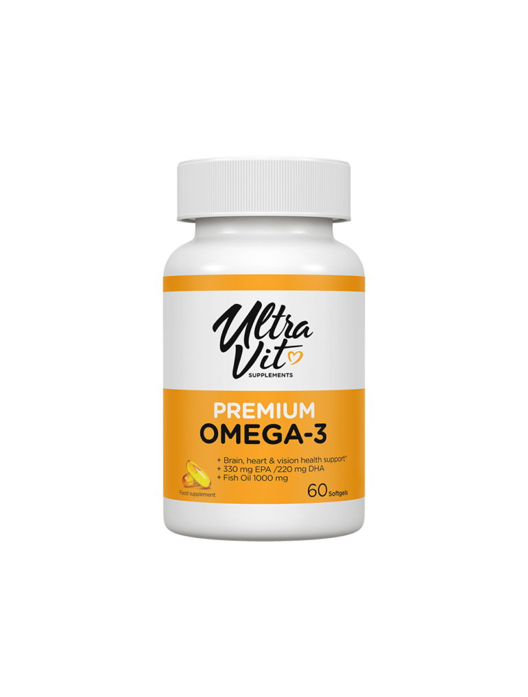 Zivju eļļa / Premium Omega 3 (60 kapsulas)