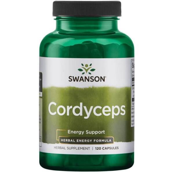 Kordiceps / Cordyceps 600mg (120 kapsulas)