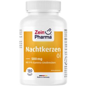 Naktssveces eļļa 500mg (180 kapsulas)