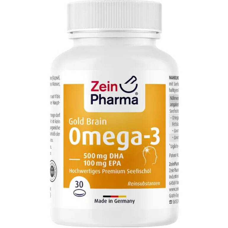 Zivju Eļļa / Omega 3 Gold Brain (30 kapsulas)