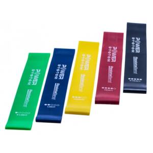 Pretestības gumijas / Resistance Band Set (PS-4096)