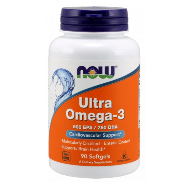 Zivju eļļa / Ultra Omega 3 (90 kapsulas)