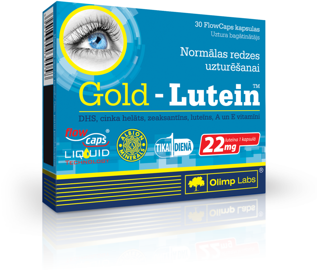 Luteīns / Gold Lutein (30 kapsulas) – FitFactory