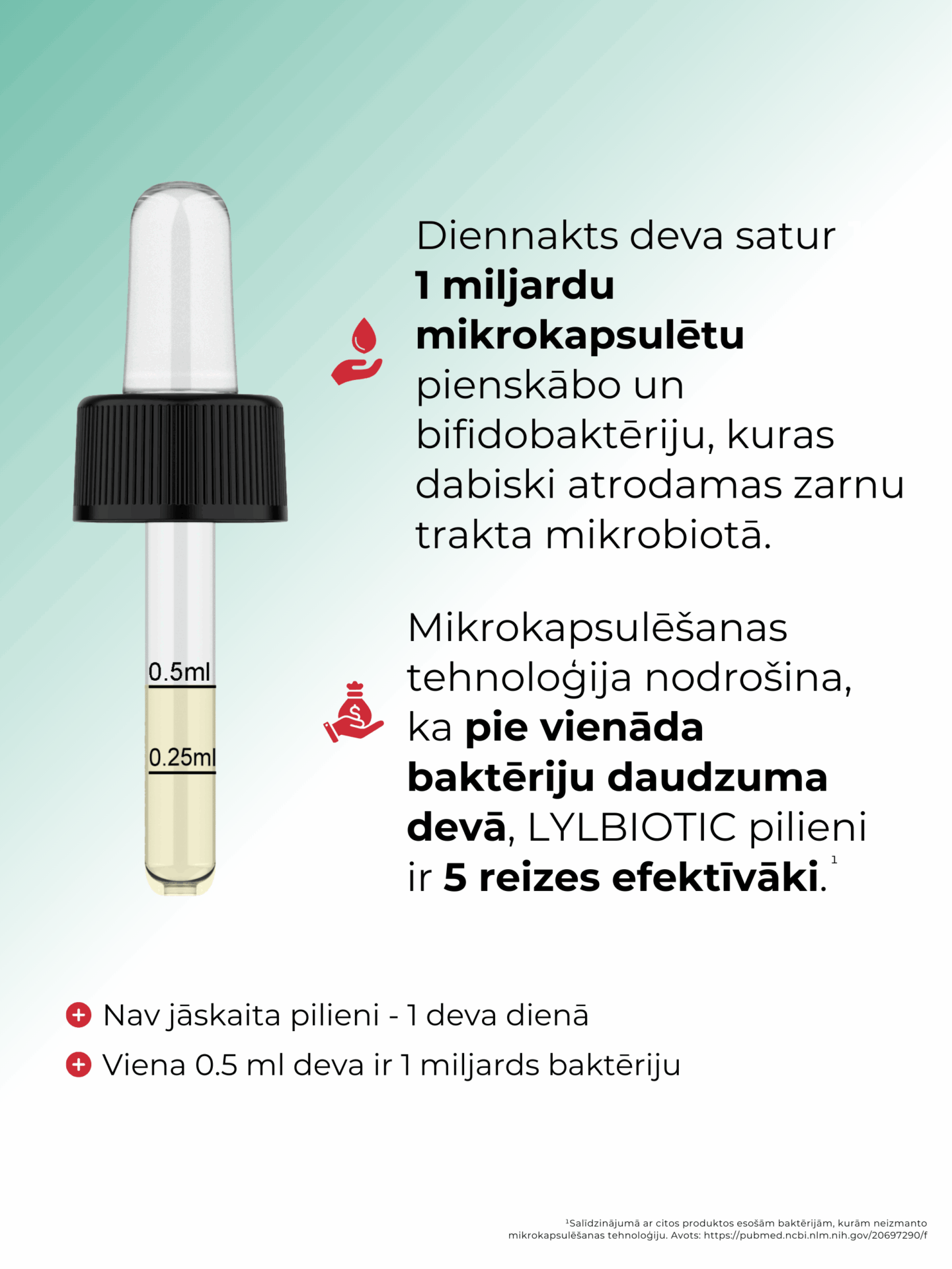 LYLBiotic Baby Drops / Labās Baktērijas Zīdainim (10ml) - Image 3